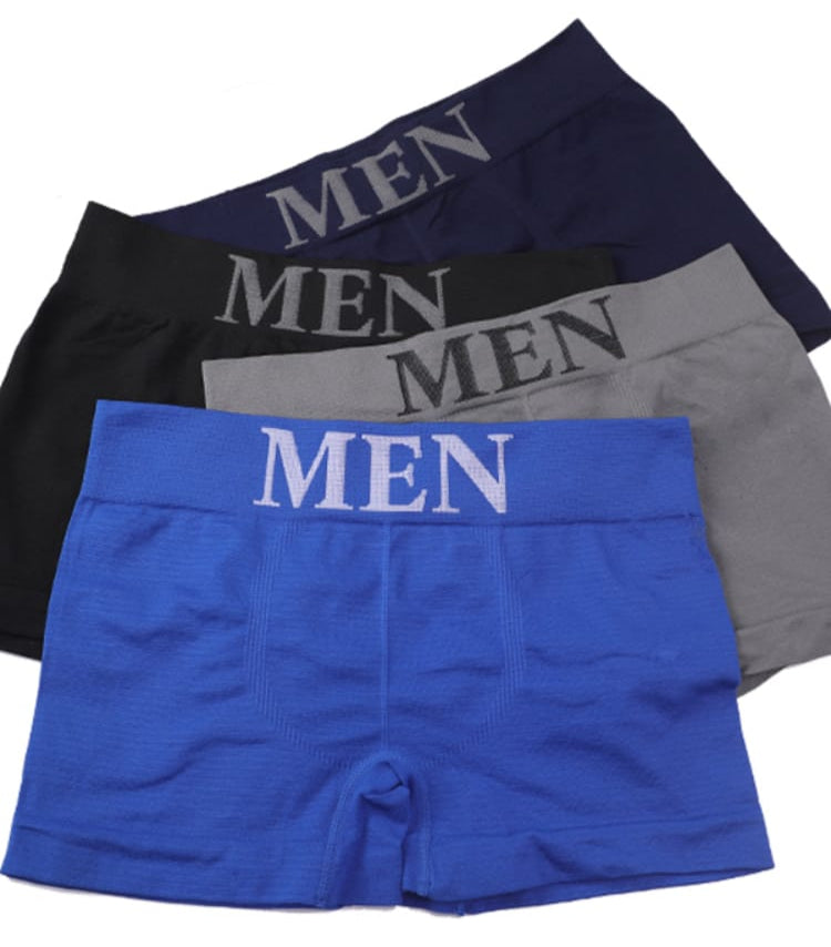 MEN Boxer Briefs – Comfort Meets Style- Pack of 4
