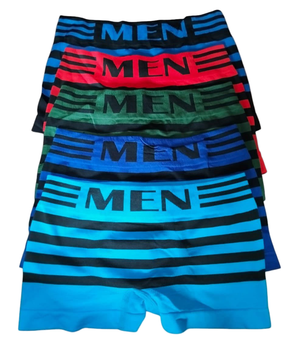 MEN Boxer Briefs – Comfort Meets Style- Pack of 4