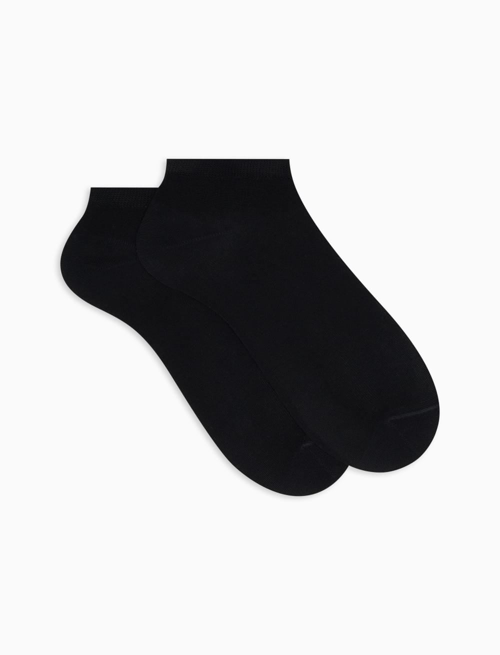 American Tall Unisex Premium Pure Cotton Black Ankle Socks – Pack of 3