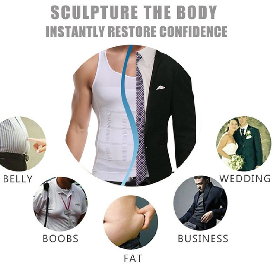 Silm N lift Men slimming Body shaper vest with premium quality materials