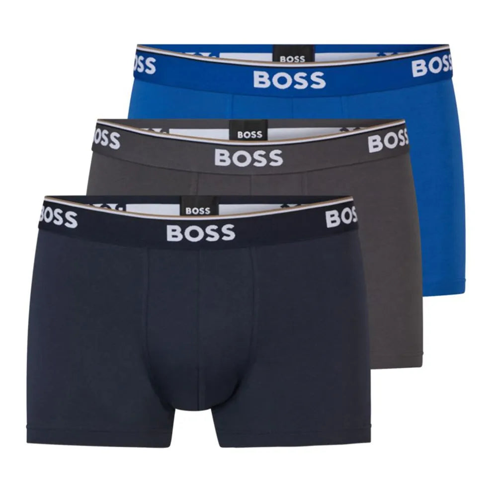 Hugo Boss Premium Cotton Boxers for Men – Pack of 3 Ultra-Soft Shorts