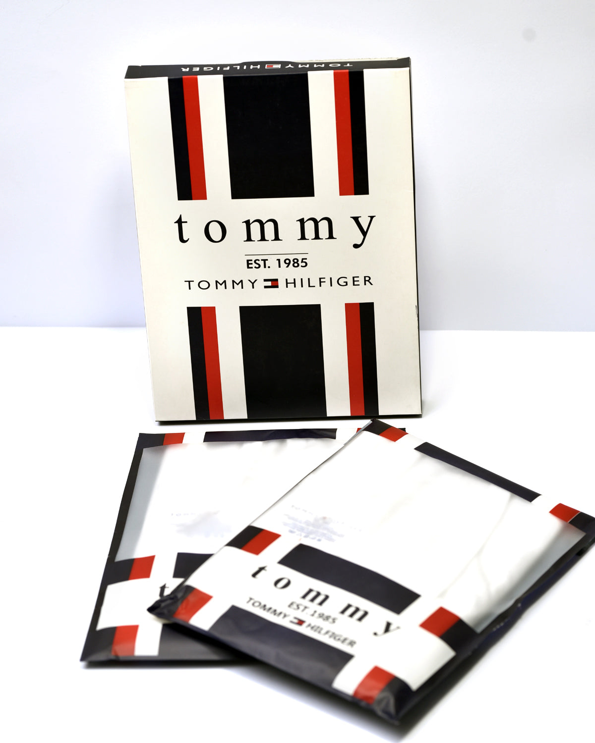 Tommy  Men’s Modern Cotton Stretch Tank Tops – 3 Pack (White)