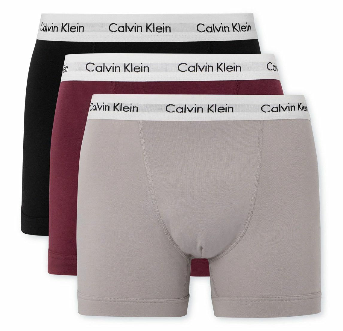 Calvin Klein Men’s Premium Cotton Boxer Shorts – Pack of 3